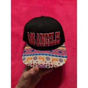 Headlines Los Angeles Aztec Print Women's Snapback Embroidered Hat